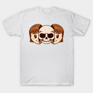 Skull And Girl T-Shirt